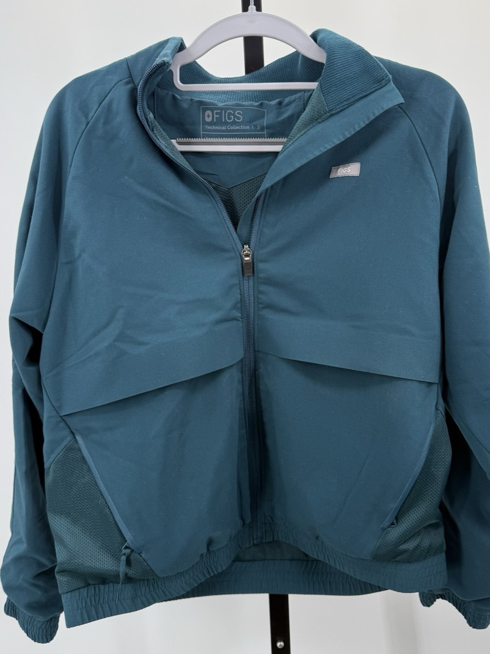 FIGS Sydney Scrub Jacket Women'Small Blue Lightweight Jacket Small